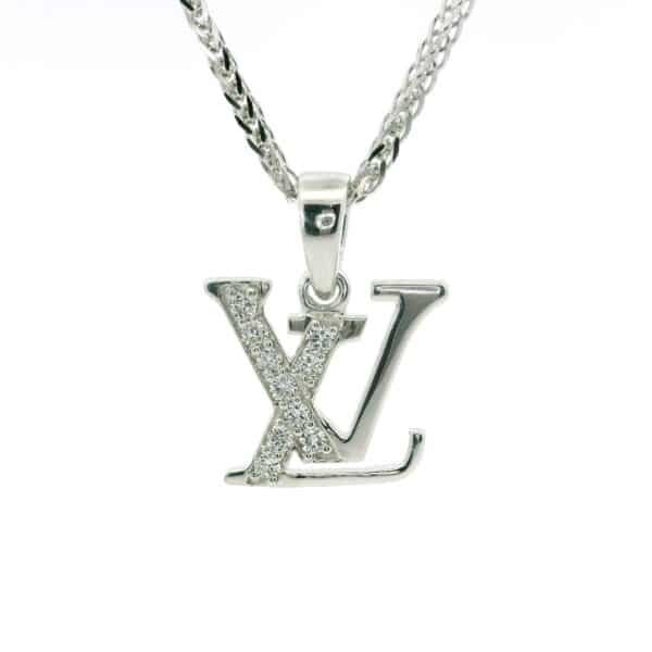 0.15CT Natural Round VS1 F Diamond Pendant 18K White Gold