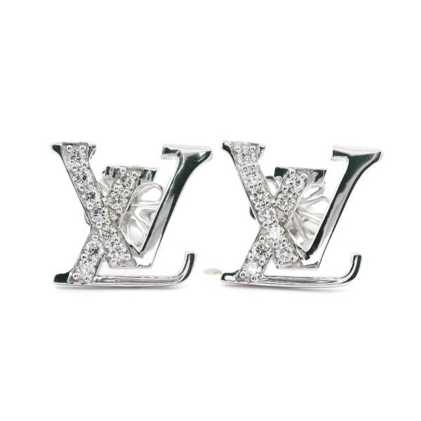 0.31CT Natural Diamond Earring VS1 F18K White Gold Genuine Round Diamond