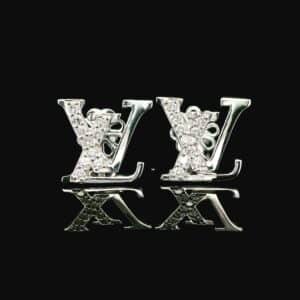 0.31CT Natural Diamond Earring VS1 F18K White Gold Genuine Round Diamond