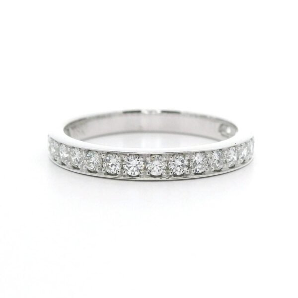0.50ctw Natural Diamond 18K White Gold Ring For Women